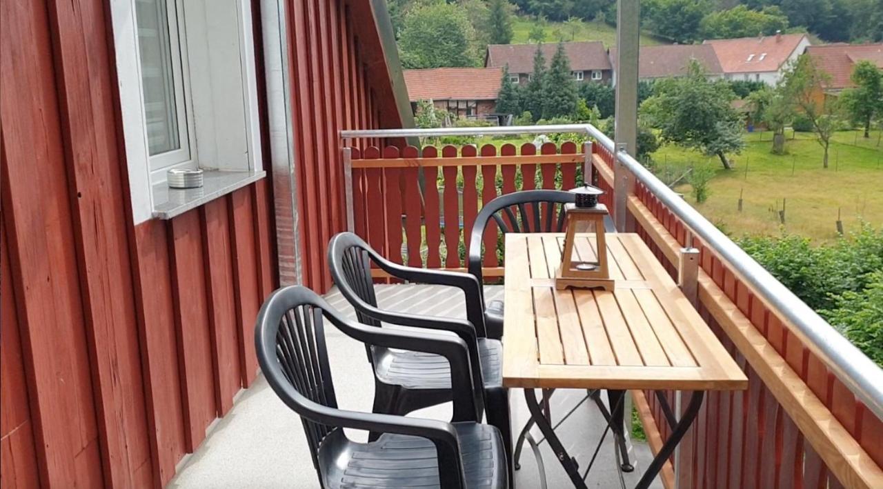 Fewo Mit Balkon Direkt Am Wald Und Wanderweg Ruhe Pur 2 Og Bad Sachsa Exteriér fotografie